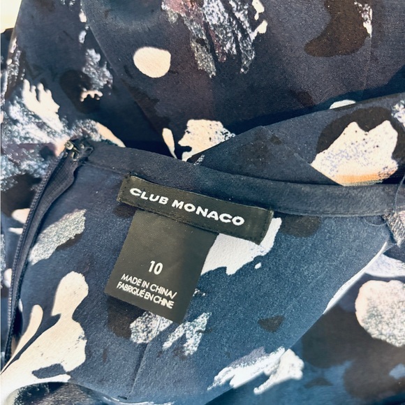 Club Monaco SILK long sleeve dress - Picture 11 of 13